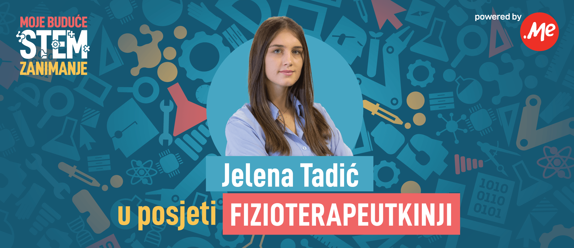 [Moje buduće STEM zanimanje] Jelena Tadić u posjeti fizioterapeutkinji