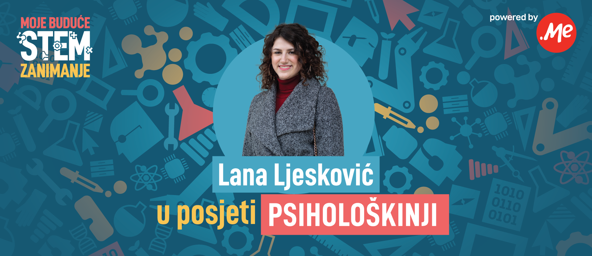"Moje buduće STEM zanimanje" - Lana Lješković u posjeti psihološkinji Jevrosimi Pejović