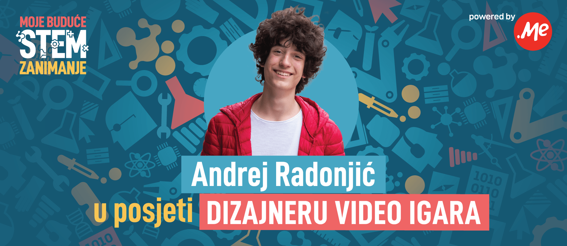 Andrej Radonjić u posjeti dizajneru video igara - Blogpost plus 200px height